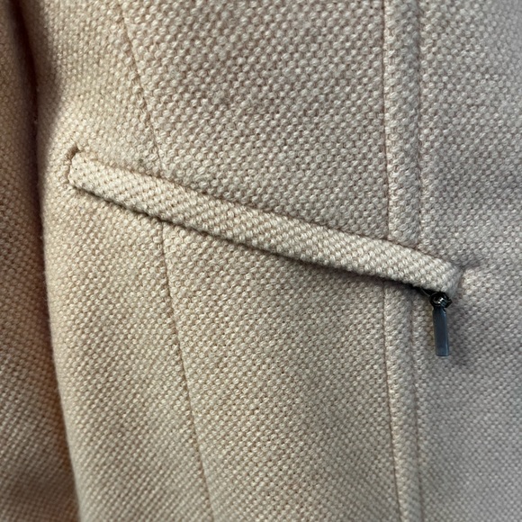 Wool & silk, lined, vintage coat by Carlisle - Picture 6 of 10